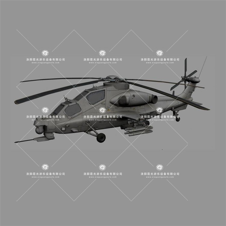铁岭武装直升机3D模型